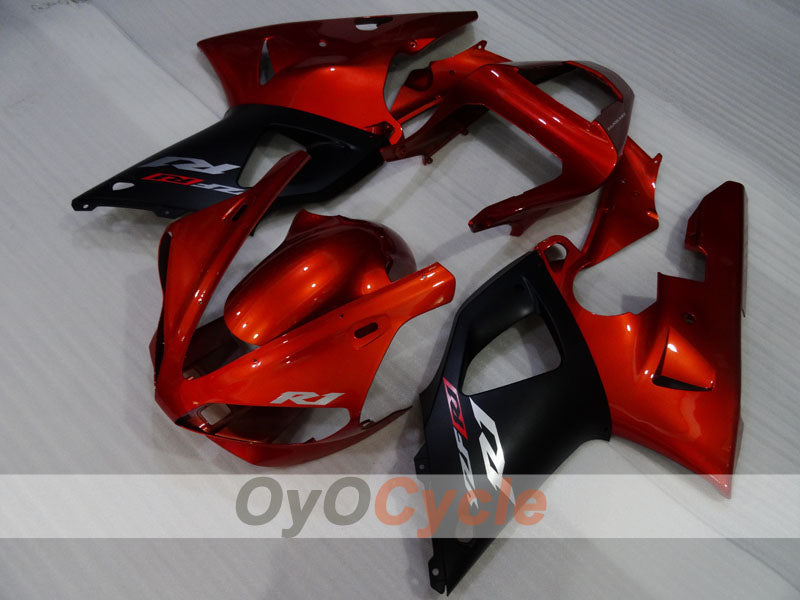 Kit de carenado por inyección para YZF-R1 00-01 - Naranja, Negro - Estilo de fábrica #OYO87905739 Imagen secundaria del producto