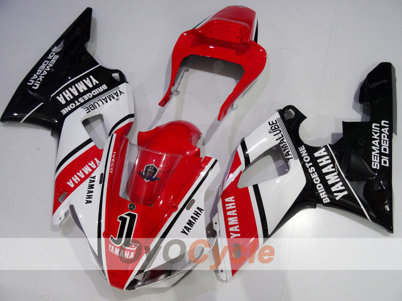 Kit de carenado por inyección para YZF-R1 00-01 - Rojo, Blanco, Negro - Estilo de fábrica #OYO87905740 Imagen secundaria del producto