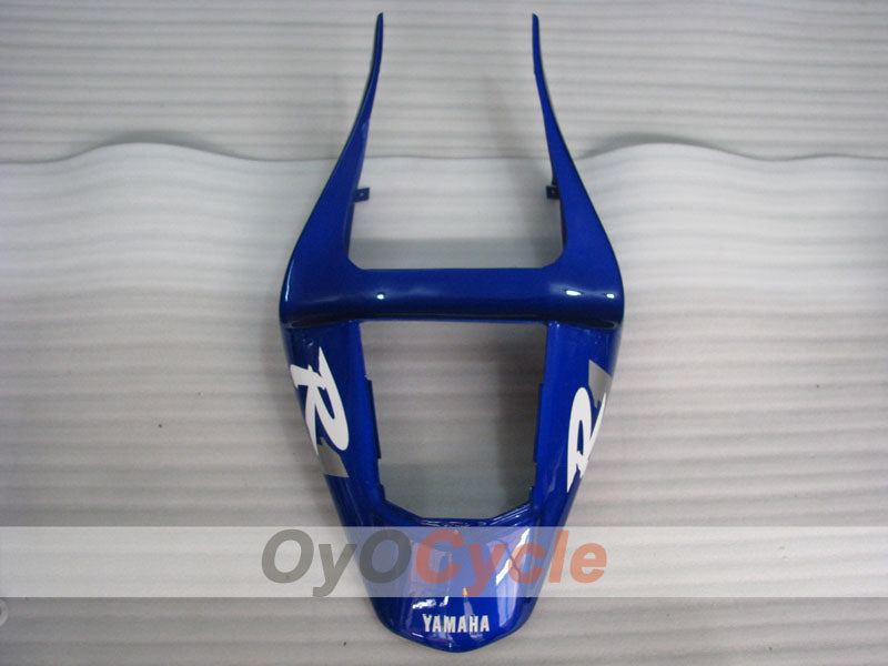 Kit de carenado por inyección para YZF-R1 00-01 - Azul, Blanco - Estilo de fábrica #OYO87905747