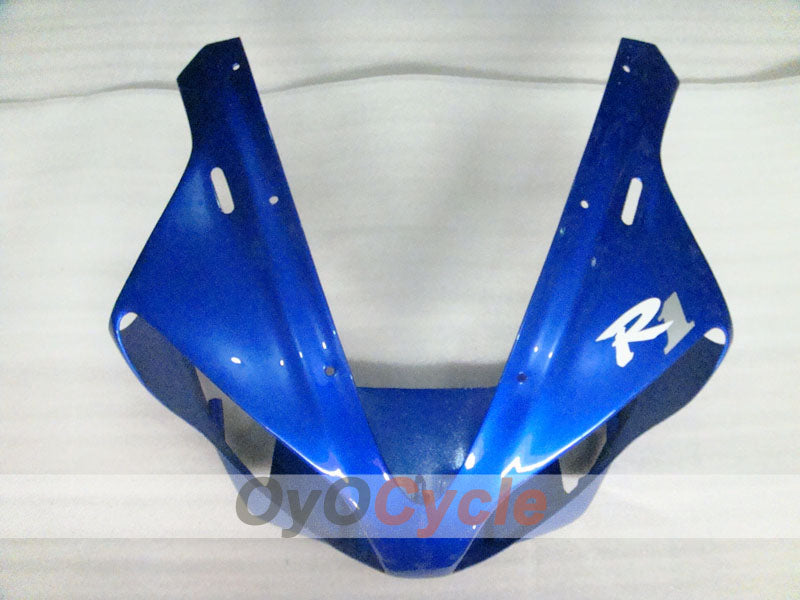 Kit de carenado por inyección para YZF-R1 00-01 - Azul, Blanco - Estilo de fábrica #OYO87905750