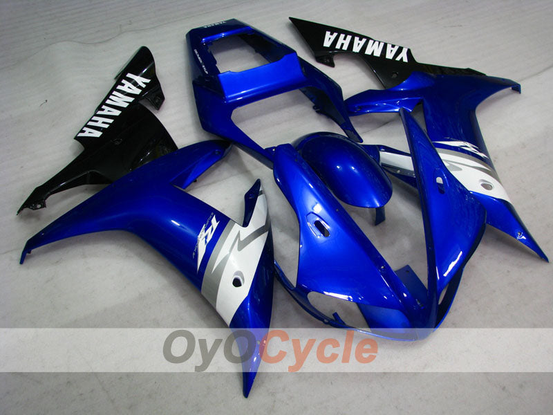 Kit de carenado por inyección para YZF-R1 02-03 - Azul, Blanco, Negro - Estilo de fábrica #OYO87905753 Imagen principal del producto