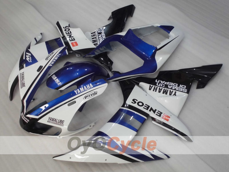 Kit de carenado por inyección para YZF-R1 02-03 - Azul, blanco, negro - ENEOS #OYO87905754 Imagen secundaria del producto