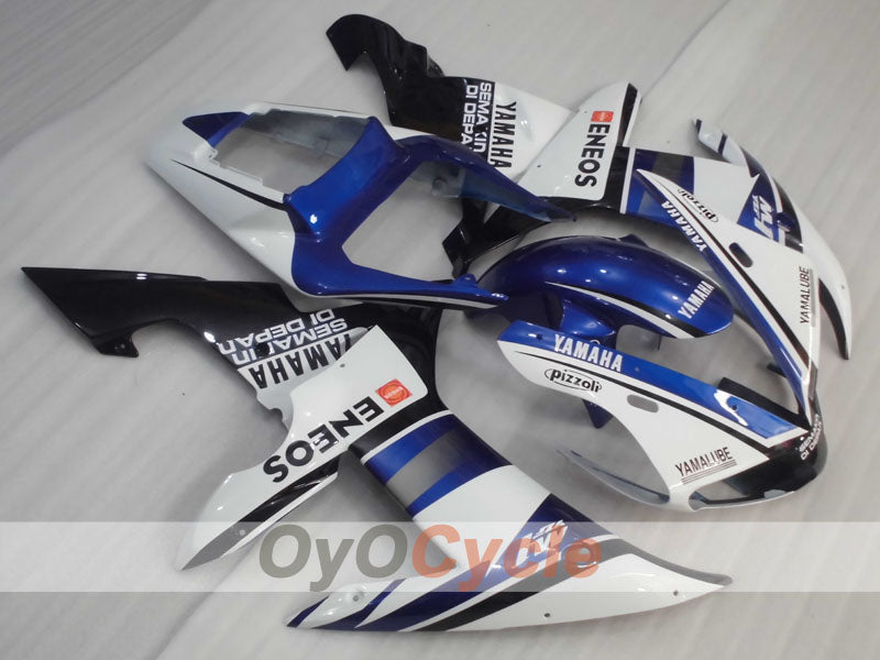 Kit de carenado por inyección para YZF-R1 02-03 - Azul, blanco, negro - ENEOS #OYO87905754 Imagen principal del producto