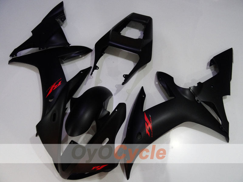 Carenado de inyección para YZF-R1 02-03 - Negro mate - Estilo de fábrica #OYO87905760
