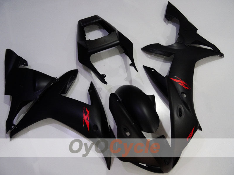 Carenado de inyección para YZF-R1 02-03 - Negro mate - Estilo de fábrica #OYO87905760