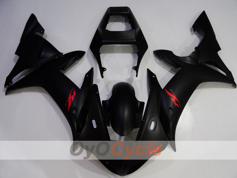 Carenado de inyección para YZF-R1 02-03 - Negro mate - Estilo de fábrica #OYO87905760