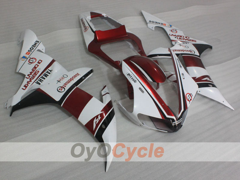 Carenado de inyección para YZF-R1 02-03 - Rojo, Blanco, Negro - Personalizar #OYO87905761 Imagen principal del producto