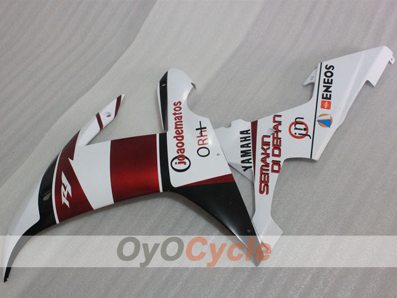 Carenado de inyección para YZF-R1 02-03 - Rojo, Blanco, Negro - Personalizar #OYO87905761