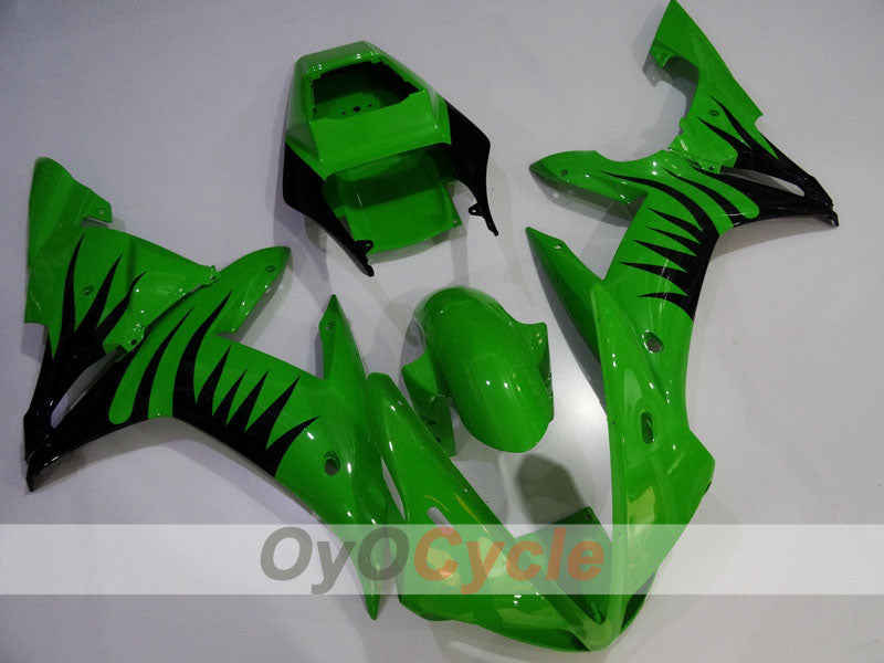 Carenado de inyección para YZF-R1 02-03 - Verde - Estilo de fábrica, Personalizar #OYO87905762