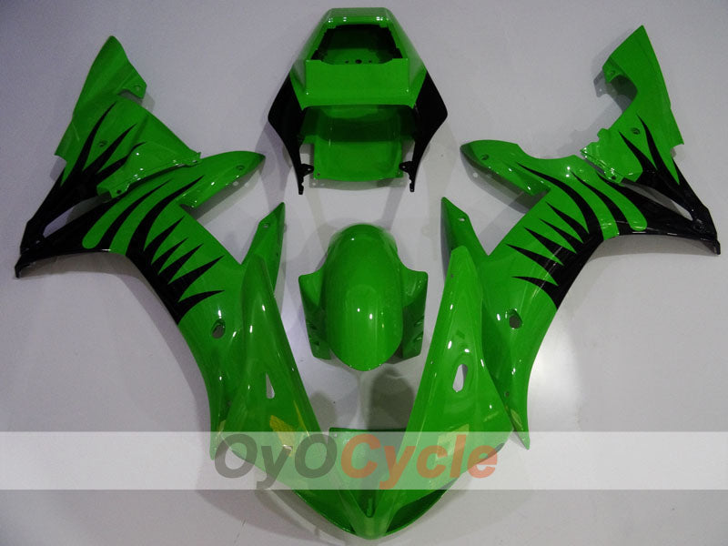 Carenado de inyección para YZF-R1 02-03 - Verde - Estilo de fábrica, Personalizar #OYO87905762