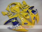 Kit de carenado por inyección para YZF-R1 02-03 - Amarillo, Azul - Camel, MOTUL #OYO87905764