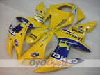 Kit de carenado por inyección para YZF-R1 02-03 - Amarillo, Azul - Camel, MOTUL #OYO87905764