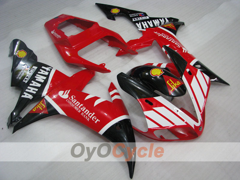 Kit de carenado por inyección para YZF-R1 02-03 - Rojo, Negro - Santander #OYO87905771 Imagen principal del producto