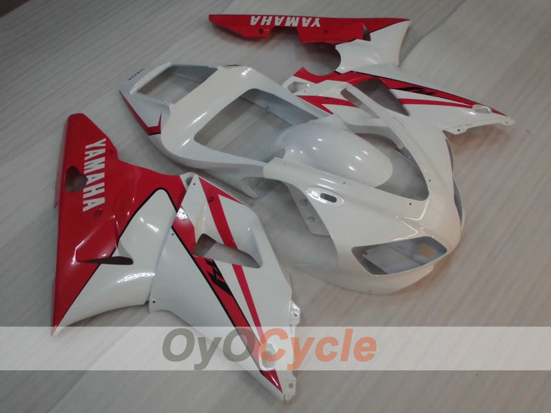 Kit de carenado por inyección para YZF-R1 98-99 - Rojo, Blanco - Estilo de fábrica #OYO87905774
