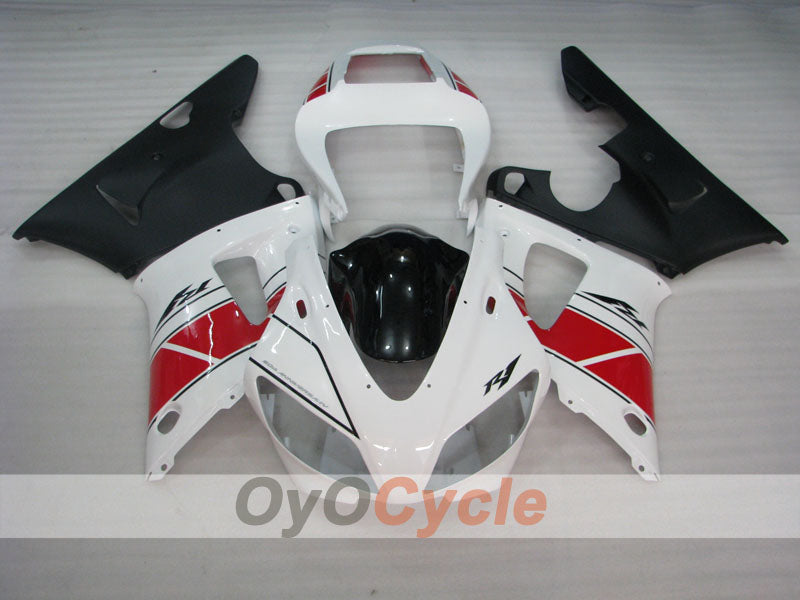 Carenado de inyección para YZF-R1 98-99 - Rojo, Blanco, Negro - Estilo de fábrica #OYO87905778 Imagen secundaria del producto