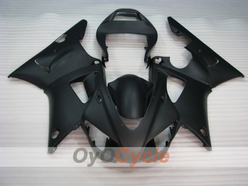 Kit de carenado por inyección para YZF-R1 98-99 - Negro mate - Sin pegatinas/calcomanías, estilo de fábrica #OYO87905780 Imagen secundaria del producto