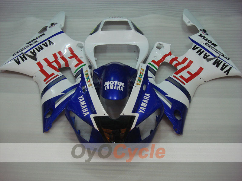 Kit de carenado por inyección para YZF-R1 98-99 - Azul, Blanco - FIAT, MICHELIN, MOTUL #OYO87905782 Imagen secundaria del producto