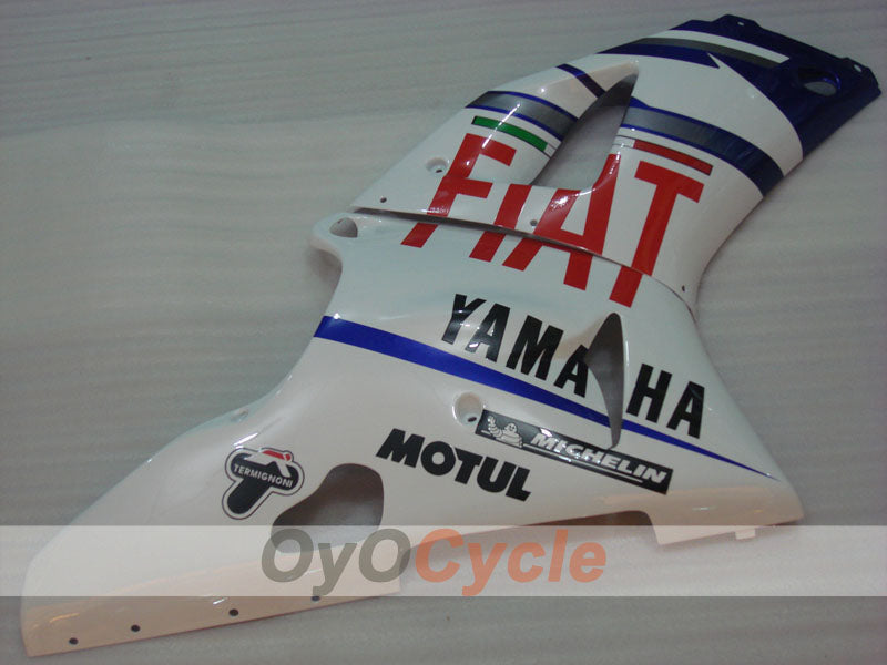 Kit de carenado por inyección para YZF-R1 98-99 - Azul, Blanco - FIAT, MICHELIN, MOTUL #OYO87905782