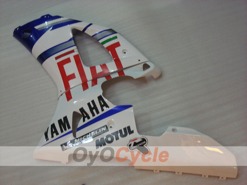 Kit de carenado por inyección para YZF-R1 98-99 - Azul, Blanco - FIAT, MICHELIN, MOTUL #OYO87905782