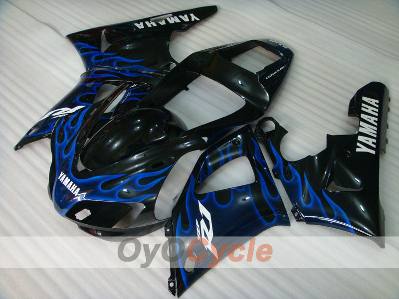 Kit de carenado de inyección para YZF-R1 98-99 - Azul, Negro - Llama #OYO87905783 Imagen secundaria del producto