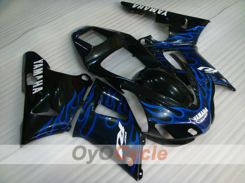 Kit de carenado de inyección para YZF-R1 98-99 - Azul, Negro - Llama #OYO87905783 Imagen principal del producto