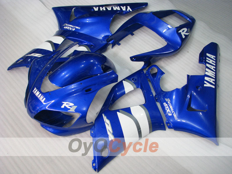 Kit de carenado por inyección para YZF-R1 98-99 - Azul, Blanco - Estilo de fábrica #OYO87905785 Imagen secundaria del producto
