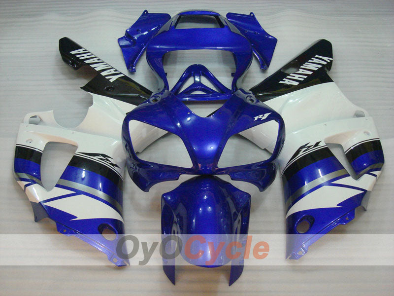 Kit de carenado por inyección para YZF-R1 98-99 - Azul, Blanco - Estilo de fábrica #OYO87905787 Imagen secundaria del producto