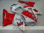 Kit de carenado por inyección para YZF-R1 98-99 - Rojo, Blanco - Estilo de fábrica #OYO87905788
