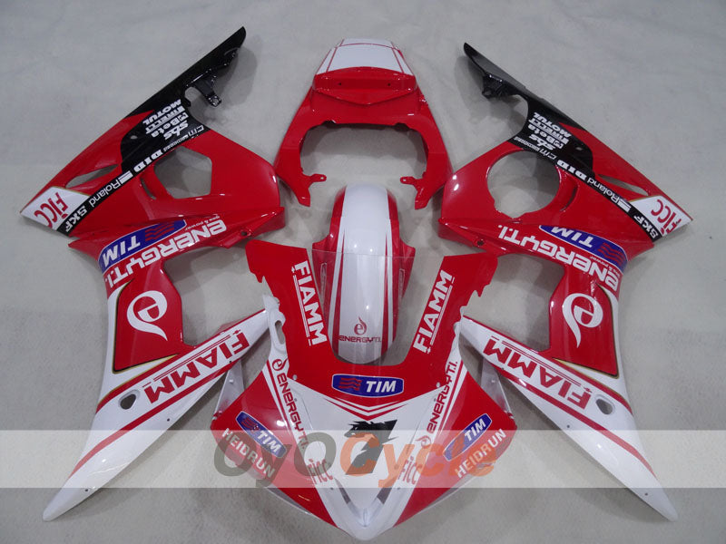 Kit de carenado por inyección para YZF-R6 03-04 - Rojo, Blanco - FIAMM #OYO87905789 Imagen principal del producto