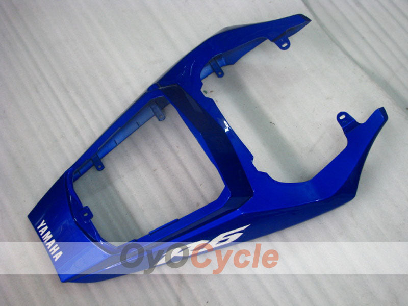 Kit de carenado por inyección para YZF-R6 03-04 - Azul, Blanco - Estilo de fábrica #OYO87905791
