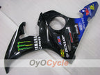 Carenado moldeado por inyección para YZF-R6 05 - Azul, Negro - Monster #OYO87905836