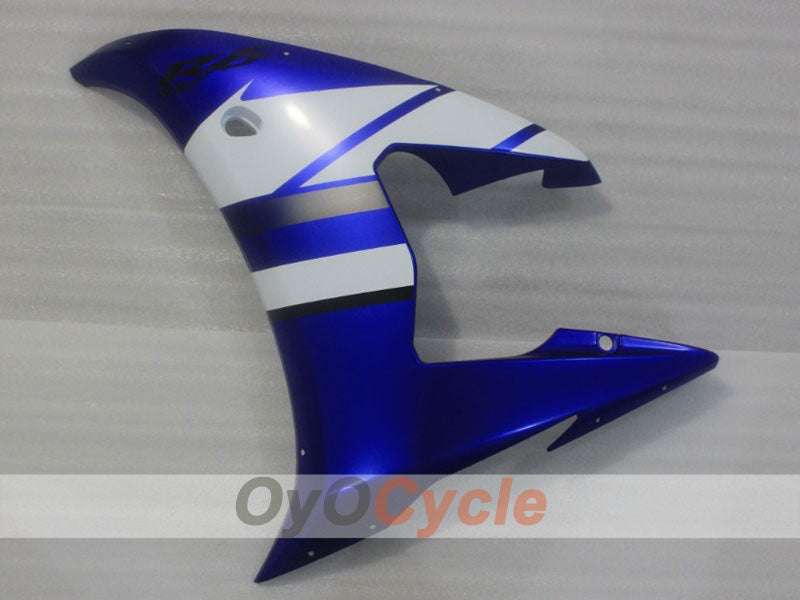 Carenado de inyección para 05 YZF-R6 - Azul, Blanco, Negro - Estilo de Fábrica #OYO87905837