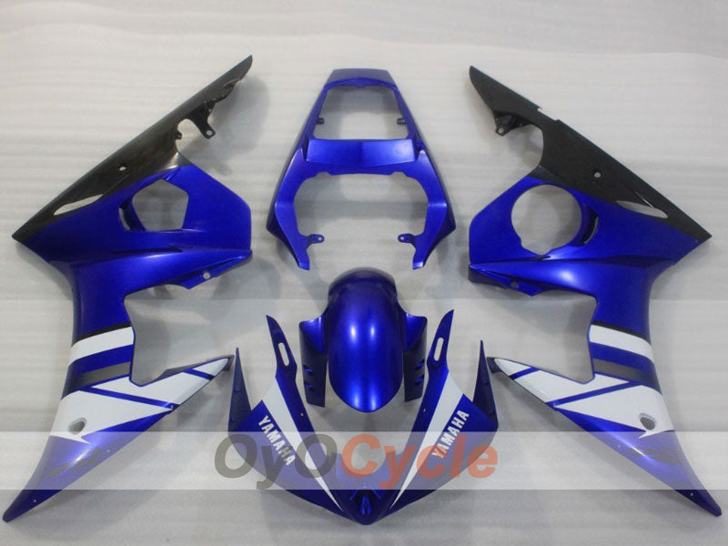 Kit de carenado por inyección para YZF-R6 03-04 - Azul, Blanco, Negro - Estilo de fábrica #OYO87905793 Imagen principal del producto