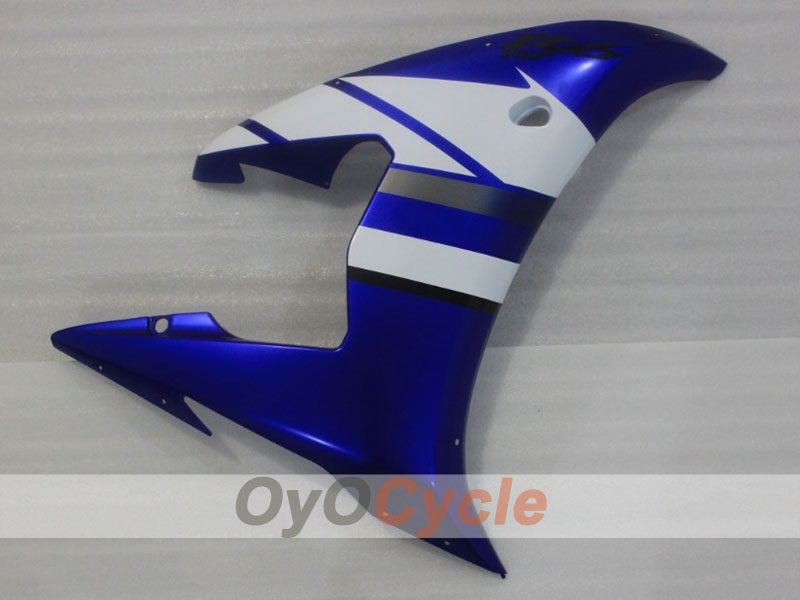 Carenado de inyección para 05 YZF-R6 - Azul, Blanco, Negro - Estilo de Fábrica #OYO87905837