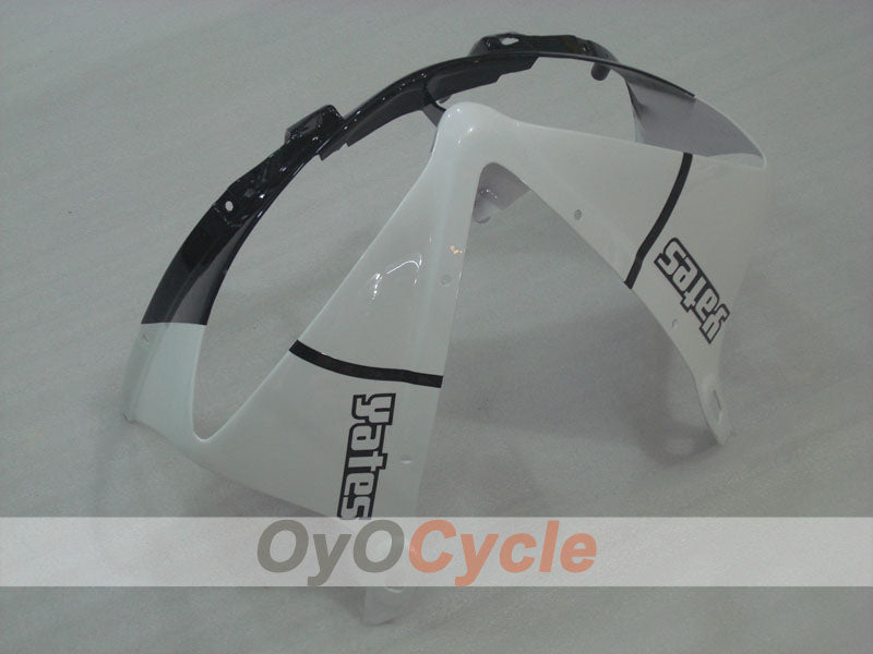 Kit de carenado por inyección para YZF-R6 03-04 - Blanco, Negro - Jordan #OYO87905794