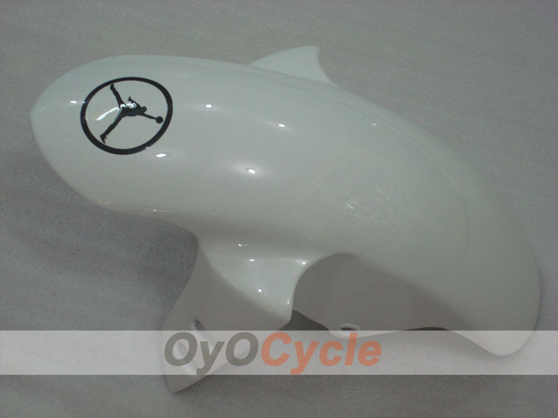 Kit de carenado por inyección para YZF-R6 03-04 - Blanco, Negro - Jordan #OYO87905794