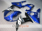 Kit de carenado por inyección para YZF-R6 03-04 - Azul, Blanco - Estilo de fábrica #OYO87905796