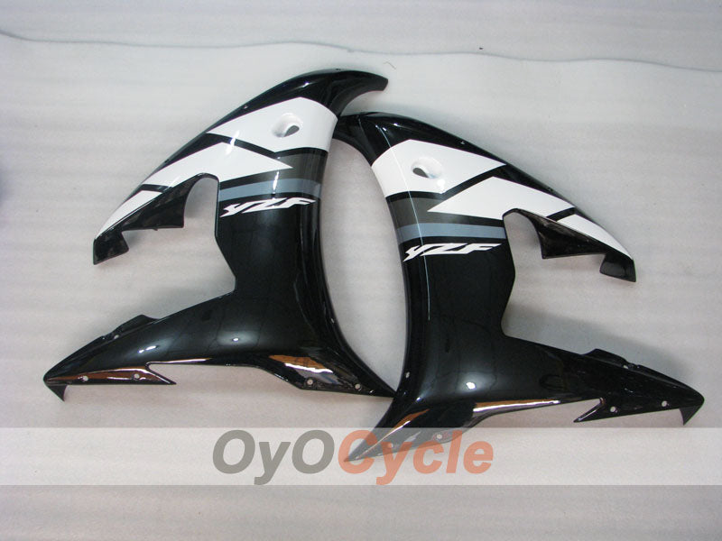 Kit de carenado por inyección para YZF-R6 03-04 - Azul, Blanco - Estilo de fábrica #OYO87905796