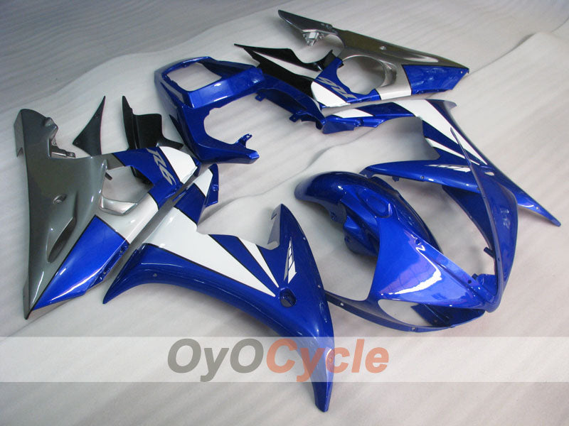 Kit de carenado por inyección para YZF-R6 03-04 - Azul - Estilo de fábrica #OYO87905798 Imagen principal del producto