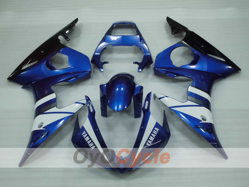 Kit de carenado de inyección para YZF-R6 03-04 - Azul, Blanco, Negro - Estilo de fábrica #OYO87905800 Imagen principal del producto