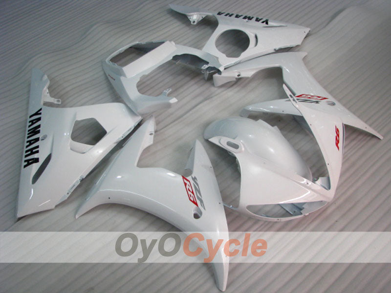 Kit de carenado de inyección para YZF-R6 03-04 - Blanco - Estilo de fábrica #OYO87905801