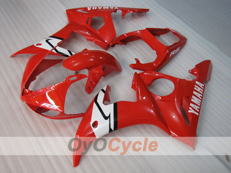 Kit de carenado por inyección para YZF-R6 03-04 - Rojo, Blanco - Estilo de fábrica #OYO87905802 Imagen secundaria del producto