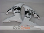 Kit de carenado por inyección para YZF-R6 03-04 - Blanco, Negro - Estilo de fábrica #OYO87905808
