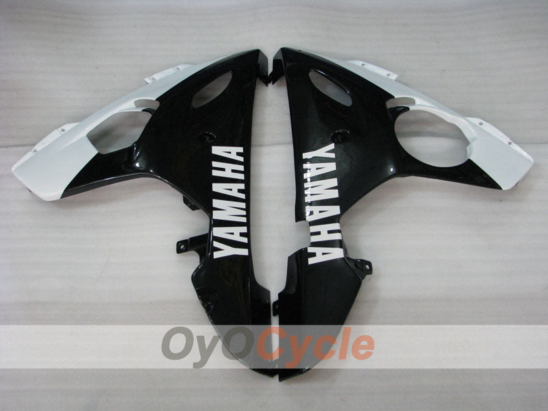 Kit de carenado por inyección para YZF-R6 03-04 - Blanco, Negro - Estilo de fábrica #OYO87905808