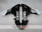 Carenado de inyección para YZF-R6 05 - Blanco, Negro - Estilo de fábrica #OYO87905852