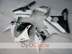 Carenado de inyección para YZF-R6 05 - Blanco, Negro - Estilo de fábrica #OYO87905852