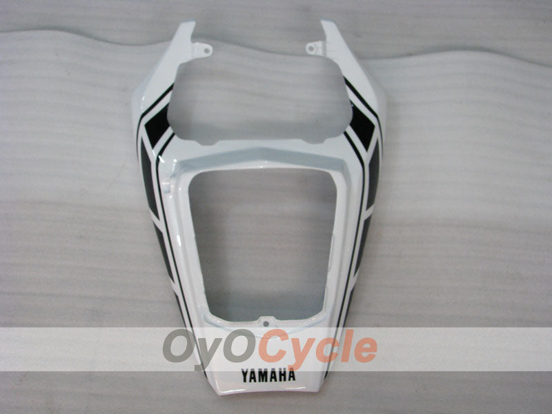 Carenado de inyección para YZF-R6 05 - Blanco, Negro - Estilo de fábrica #OYO87905852