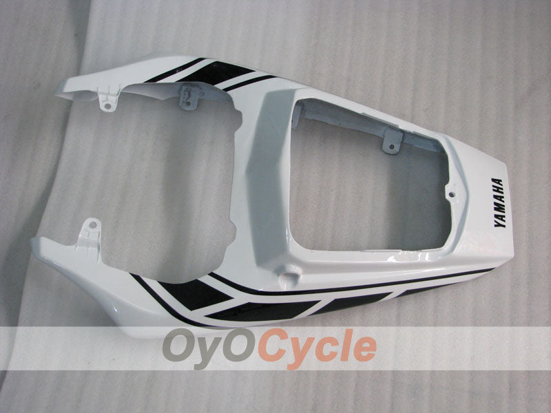 Carenado de inyección para YZF-R6 05 - Blanco, Negro - Estilo de fábrica #OYO87905852