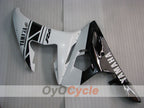 Carenado de inyección para YZF-R6 05 - Blanco, Negro - Estilo de fábrica #OYO87905852