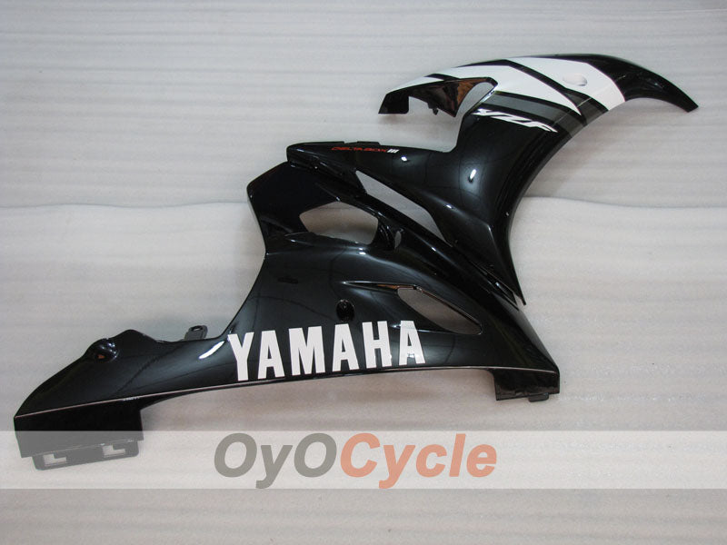 Kit de carenado por inyección para YZF-R6 03-04 - Rojo, Negro - Estilo de fábrica #OYO87905809